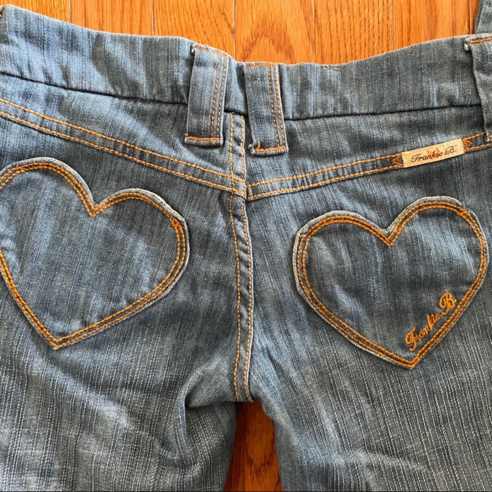 Frankie B. Heart Pocket Jeans